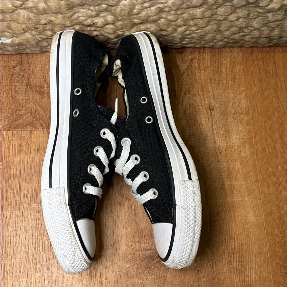 Converse Chuck Taylor All Star Shoreline Slip On Sneakers Black Women’s 9.5 - Picture 8 of 8